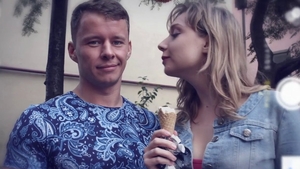Sucking cock with super sensual teen