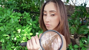 Kira Perez sucking big cock