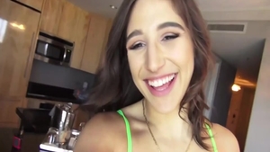 Erotic pornstar Abella Danger feels up to hard ramming