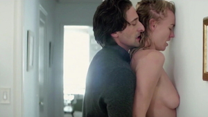 Rough hard pounding accompanied by Yvonne Strahovski