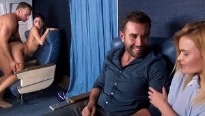 SneakySex - Skinny Nikki Knightly wearing panties