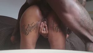 Ghetto fucked in the ass