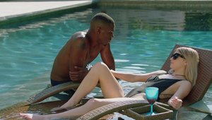 Blacked.com: Hairy Arya Fae riding big black cock