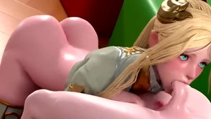 3d amazing and big boobs chick hentai ass pounding