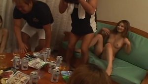 Facial escorted by naughty japanese