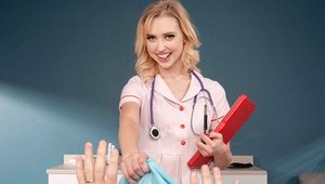 Doctor Adventures - Nurse show small tits