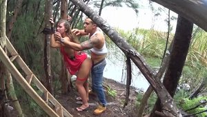 Kaylee Banks takes a huge vibrator