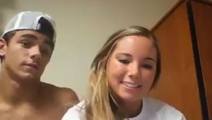 Ramming hard in company with couple