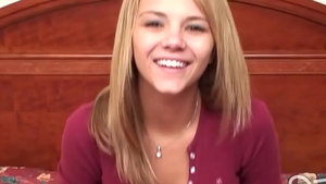 Exploited Teens - Teen Ashlynn Brooke goes for cumshot