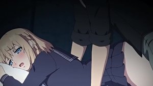 Big ass hentai sucking cock