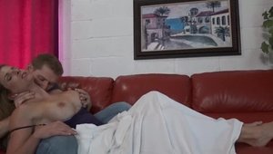 Thick blonde hair Cory Chase massage in HD