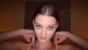 TushyRaw.com: Innocent and tight brunette oil ass to mouth