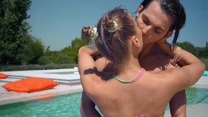 Threesome Frenzy with Big Breasts